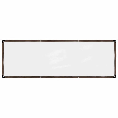 Prozirna cerada s ušicama 1 x 3 m
