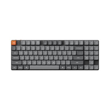 KEYCHRON Bežična mehanička tipkovnica K13 Max QMK/VIA, niskoprofilna, Hot Swap, RGB, Gateron Red