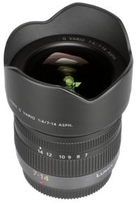 PANASONIC Objektiv Lumix G Vario H-F 4,0/7-14 M-FT