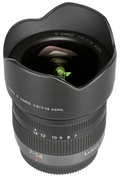 PANASONIC Objektiv Lumix G Vario H-F 4,0/7-14 M-FT
