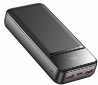 SWISSTEN Power bank Power Line II, 20000 mAh, crna
