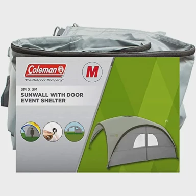 COLEMAN Sunwall M, bočna stijena s vratima za Event Shelter Pro M, 300 cm, srebrna