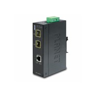 PLANET Industrijski medijski pretvarač PLT-IGT-1205AT, 10/100/1000T na 2×100/1000X SFP