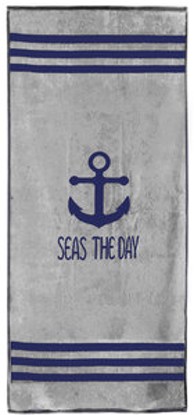 Ručnik, 75x170cm, sivi