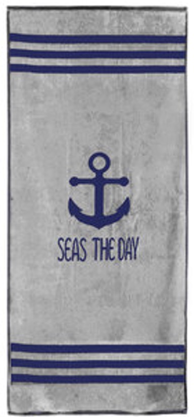 Ručnik, 75x170cm, sivi