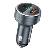 REMAX Auto punjač Salo, dual, USB / USB Type-C, 58.5 W, 4.5A, Quick Charge