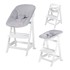 ROBA Bijela dječja blagovaonska stolica Grow-Along