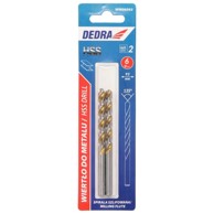 DEDRA Svrdlo za metal HSS 4341, 6 x 93 mm, 2 komada