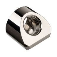 EKWB Adapter 45° Quantum narque, G1/4 ženski na G1/4 ženski, nikal