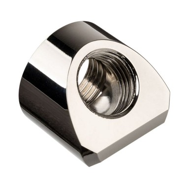 EKWB Adapter 45° Quantum narque, G1/4 ženski na G1/4 ženski, nikal
