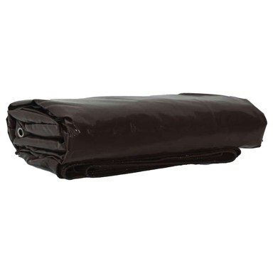 Cerada, 650 g/m² platno s PVC premazom 4 x 4 m, smeđa