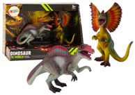 Figurice dinosaura Spinosaurus, Dilophosaurus, 2 kom