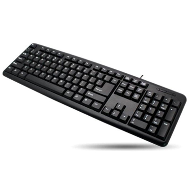 TECHLY Tipkovnica IDATA 955-UBK-AM, USB, US engleska, crna