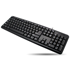 TECHLY Tipkovnica IDATA 955-UBK-AM, USB, US engleska, crna