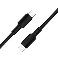 ADDA Kabel USB-202-BK Fusion Charge+Data Type-C na Type-C PD 60W, crni, 1.2M