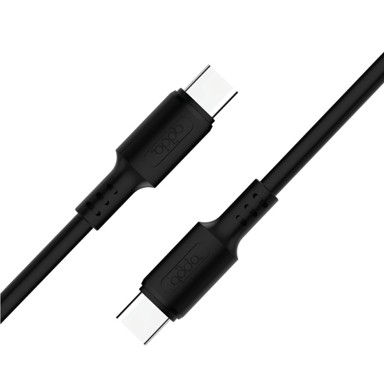 ADDA Kabel USB-202-BK Fusion Charge+Data Type-C na Type-C PD 60W, crni, 1.2M