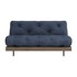KARUP DESIGN Tamno plava sklopiva sofa 160 cm Roots, 160x105x160 cm
