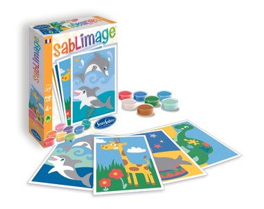 SENTOSPHERE Sablimage Mini, crtež pijeskom, Egzotične životinje