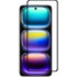 Kaljeno staklo za Infinix Hot 50 4G, 3D, s crnim okvirom