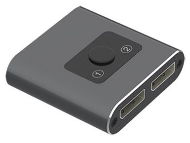 TRANSMEDIA DisplayPort preklopnik, 4K, dvosmjerni