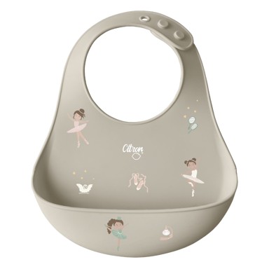 CITRON Podbradnjak, silikonski, Ballerina, ružičasta