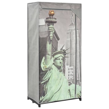 Ormar New York 75 x 45 x 160 cm od tkanine