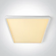 Tanka četvrtasta LED plafonjera, DM62020KU/W/V, 32 W, CCT, UGR19, 230 V, bijela
