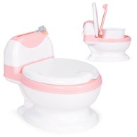 ECOTOYS Dječja WC školjka, uklonjivi umetak, četka