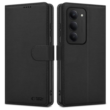 TECH-PROTECT Maska Wallet preklopna, za Xiaomi Redmi 15 4G / 5G, crna