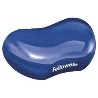 FELLOWES Crystal podloga za ručni zglob uz miša 91177, plava
