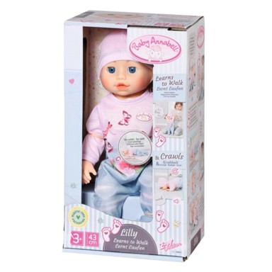 ZAPF Beba Annabell koja uči hodati, 43cm