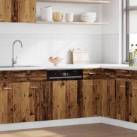 Ploča za perilicu posuđa Lyon 45x3x67 cm, staro drvo