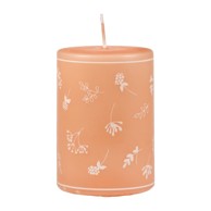 UNIPAR Narančasta svijeća Fleur, 48 h