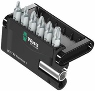 WERA Bit-Check 7 PZ Universal 1 Set bitova 05056296001, 7 dijelova