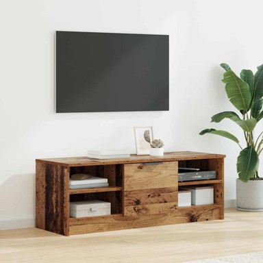 TV ormar, 102 x 35 x 36,5 cm, konstruirano drvo, staro drvo
