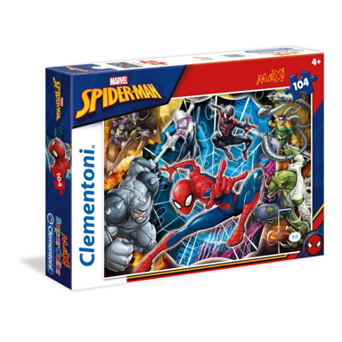 CLEMENTONI Slagalica Marvel Spider-Man, crtići, 104 komada