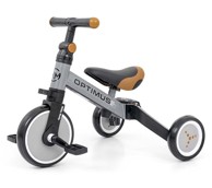 MILLY MALLY Dječji tricikl guralica 3u1 Optimus sivi