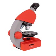 BRESSER Mikroskop Junior, 40x,-640x, crveni
