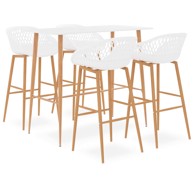 5-dijelni barski set bijeli