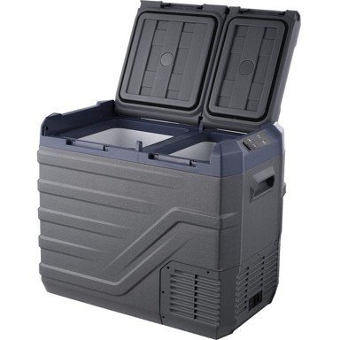 VEVOR Prijenosni hladnjak za auto, dvostruke zone, zamrzivač, 618x376x514 mm, 40 L