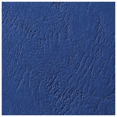 GBC Korice za spiralni uvez, karton 250 g, reljefne, A4, 100 komada, plave, CE040029