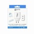 PRIO Zidni punjač, brzo punjenje, 30W PD PPS (USB C) + 20W PD (USB C), bijeli