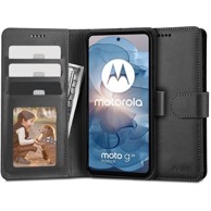 TECH-PROTECT Preklopna maskica za Motorola Moto G24 / G24 Power / G04, Wallet, crna