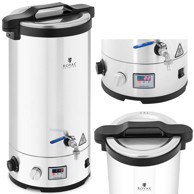 ROYAL CATERING Kotao za slađenje piva 30 l 2500 W 30-110 °C LED timer nehrđajući čelik
