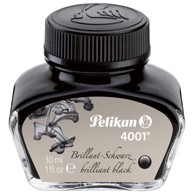 PELIKAN Tinta za nalivpero 4001, bočica, 30 ml, crna