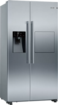 BOSCH Hladnjak KAG93AIEP, Side by side, 179 cm, 369/191 l, energetski razred E, inox