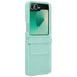 SAMSUNG Maskica za Galaxy Z Flip 6, PU kožna, zelena
