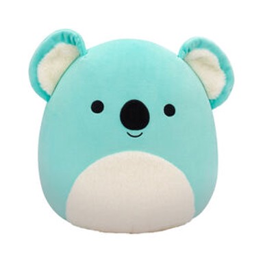 SQUISHMALLOWS Plišana igračka Kevin koala 30 cm, plavozelena