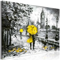 Slika Walk in London Wide Yellow 90x60