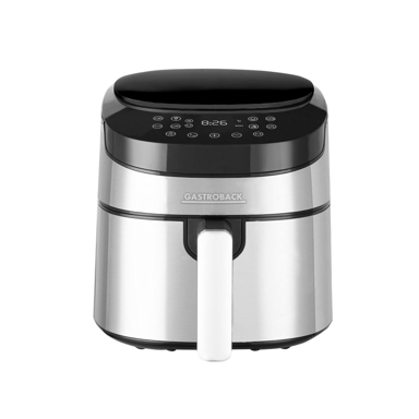 GASTROBACK Design Air Pro XXL friteza na vrući zrak, 6,5 l, 1600 W, crna/nehrđajući čelik